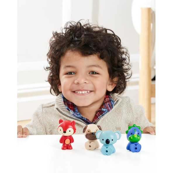 SKIP HOP ZOO figúrky set 4 ks 2+