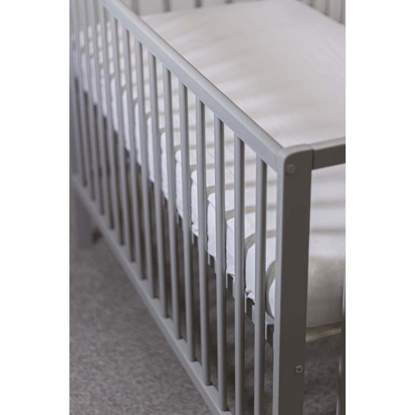 PETITE&MARS Napínacia plachta nepremokavá Soft Dream Dry 120 x 60 Grey