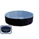 Bazén s krytom pre psov M v modrej farbe Ø120x30 cm