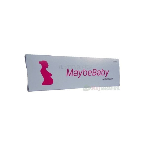 MaybeBaby midstream 2v1 tehotenský test 2ks