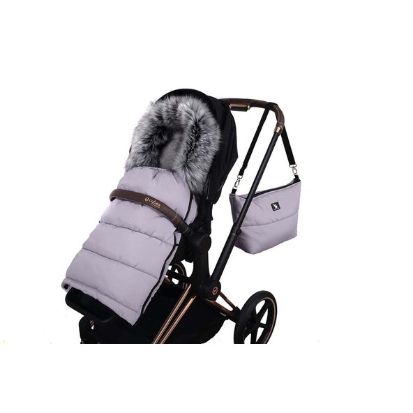 COTTONMOOSE Fusak do kočárku Combi Graphite