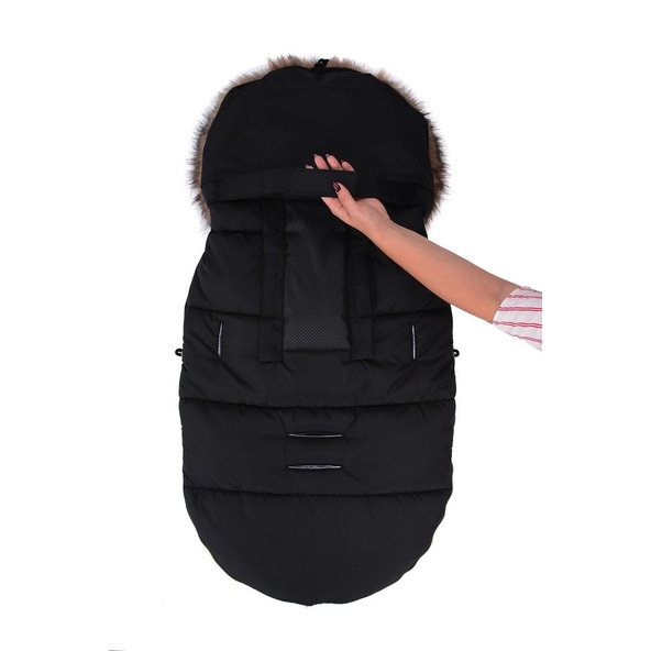 COTTONMOOSE Fusak do kočíku Moose Yukon Jungle Green