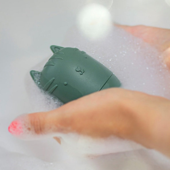 PETITE&MARS Hračky silikónové do vany AMIGOS 4 ks 6m+