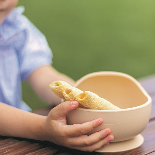 PETITE&MARS Miska silikónová s prísavkou TAKE&MATCH Desert Sand 6m+