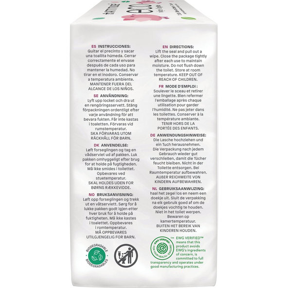 3x ATTITUDE Vlhčené ubrousky bez vůně 72 ks