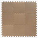 BABYDAN Podložka hracia puzzle Brown 90x90 cm