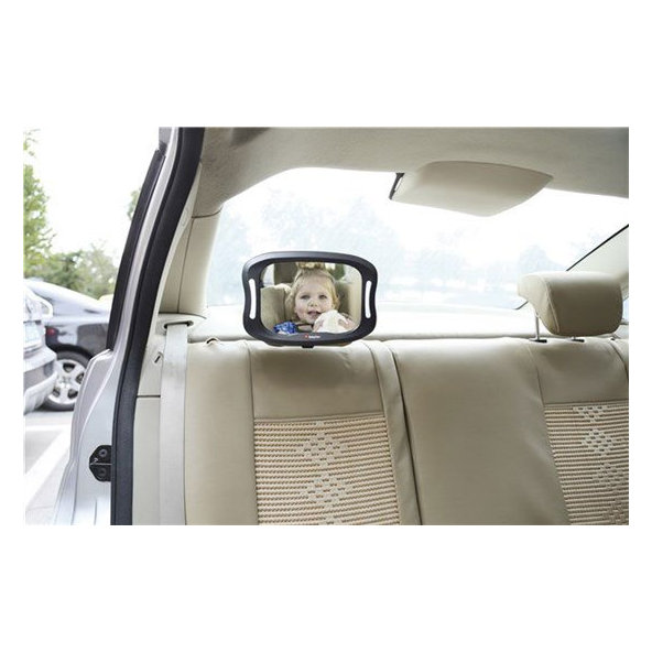 BABYDAN Zrkadlo do auta s LED osvetlením nastaviteľné spätné