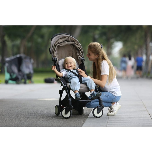 BÉBÉFOLIE Chladiaca podložka pre golfový kočík - Sivá