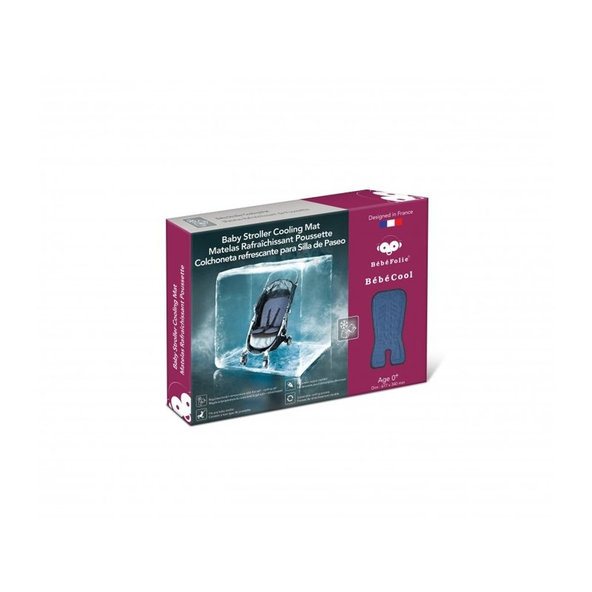 BÉBÉFOLIE Chladiaca podložka pre športový kočík - Denim