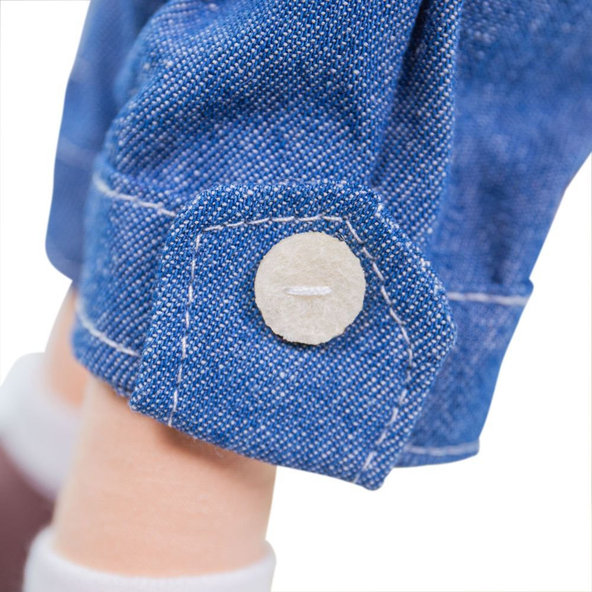 BIGJIGS TOYS Bábika látková Harry 28 cm