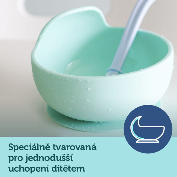 CANPOL BABIES Miska silikónová s prísavkou 300 ml ružová