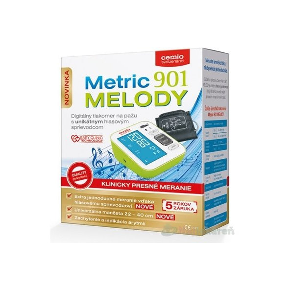 Cemio Metric 901 Melody, Tlakomer na rameno 1ks