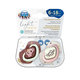 CANPOL BABIES Set symetrických silikónových cumlíkov Light touch 6-18m Sleepy koala ružový