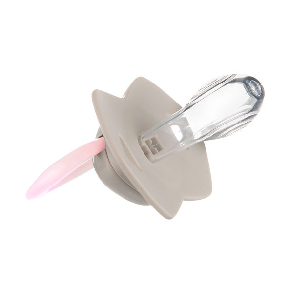 CANPOL BABIES Set symetrických silikónových cumlíkov Light touch 6-18m Sleepy koala ružový