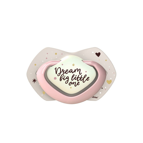 CANPOL BABIES Set symetrických silikónových cumlíkov Light touch 6-18m Sleepy koala ružový