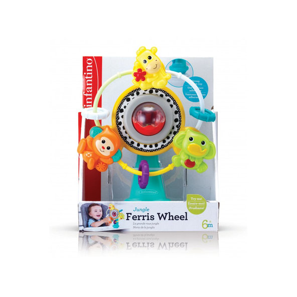 INFANTINO Kolotoč so zvieratkami Jungle