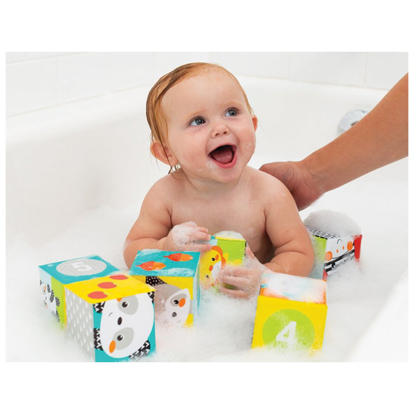 INFANTINO Kocky do kúpeľa 6 ks