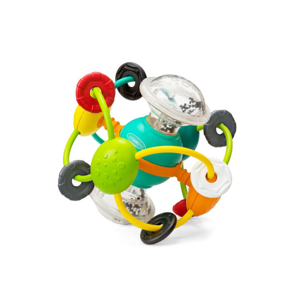 INFANTINO Guľa hrkajúce s aktivitami