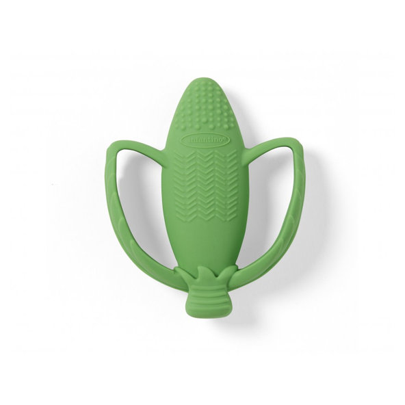 INFANTINO Hryzátko silikónové Hrášok
