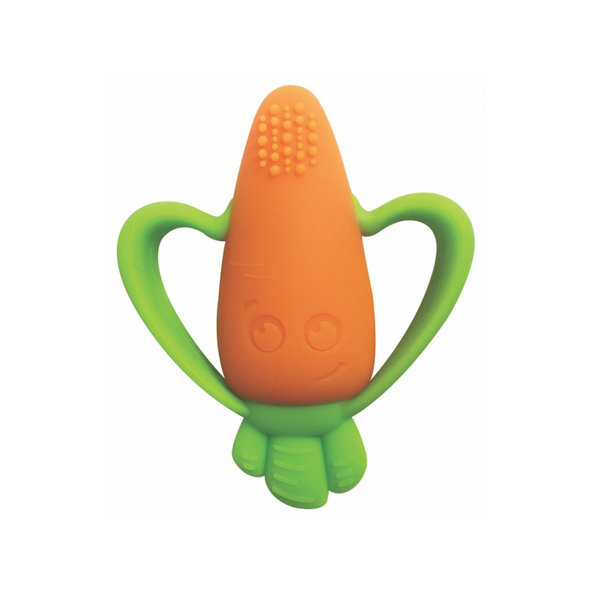 INFANTINO Hryzátko silikónové Mrkva