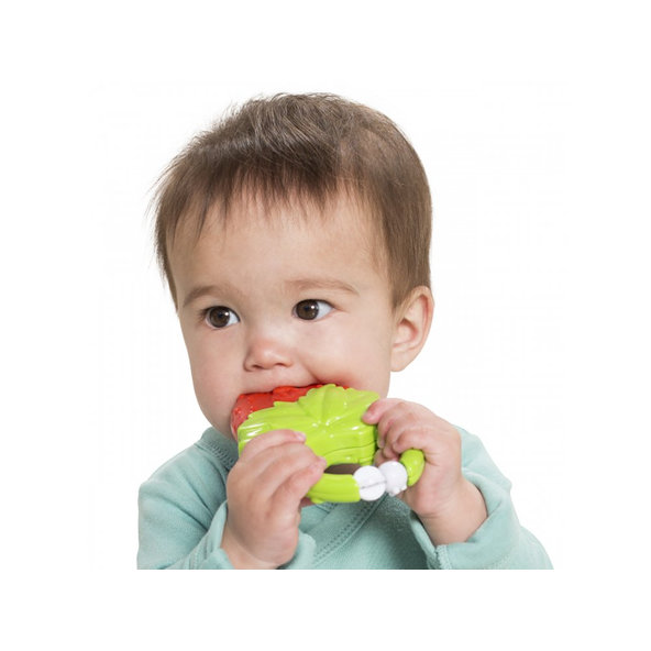 INFANTINO Hryzátko vibrujúce Jahoda