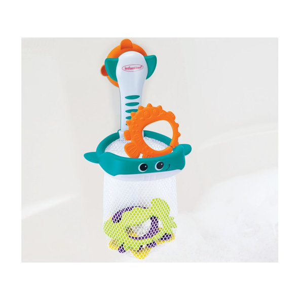 INFANTINO Sada rybárska so sieťkou do kúpeľa