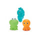 INFANTINO Zvieratká do kúpeľa skrutkovacie 3 ks