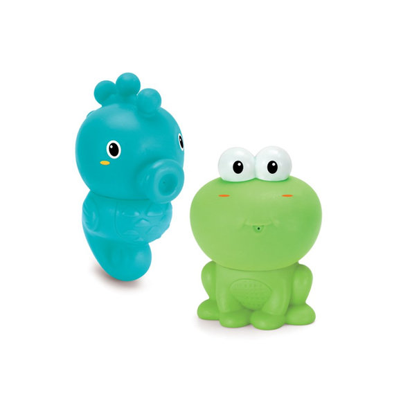 INFANTINO Zvieratká do kúpeľa skrutkovacie 4 ks