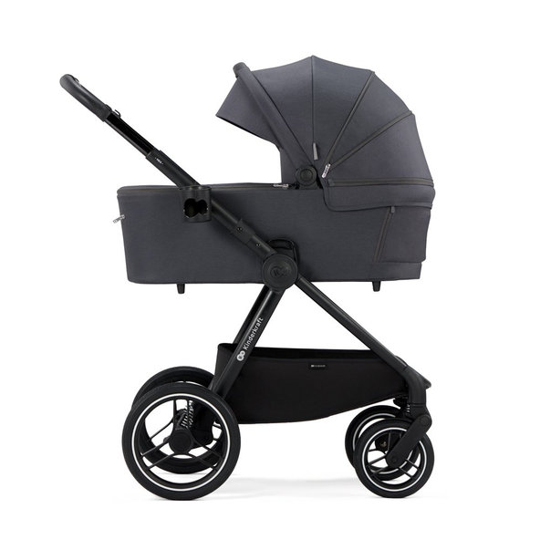 KINDERKRAFT Kočík kombinovaný Nea 2v1 Deep Grey, Premium