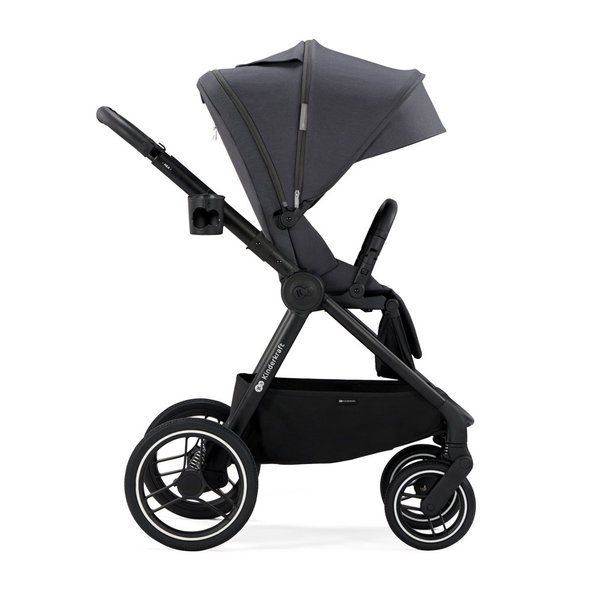 KINDERKRAFT Kočík kombinovaný Nea 2v1 Deep Grey, Premium
