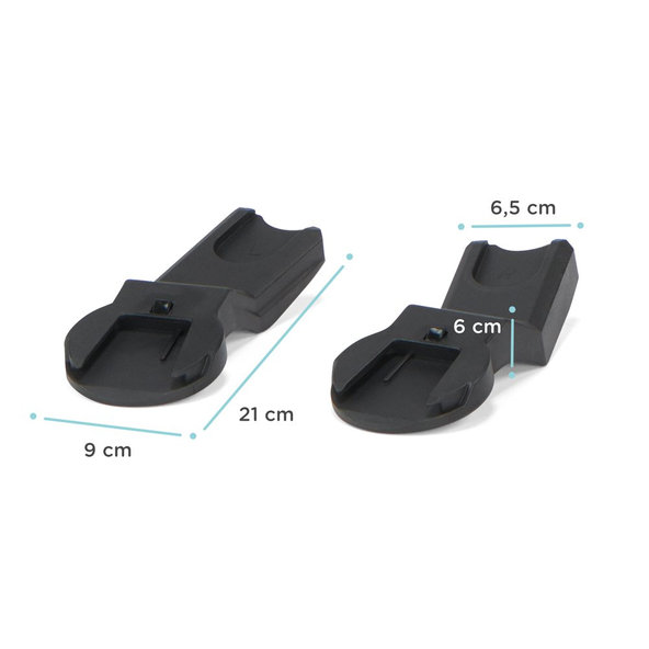 KINDERKRAFT Kočík kombinovaný Nea 2v1 Midnight Black, Premium