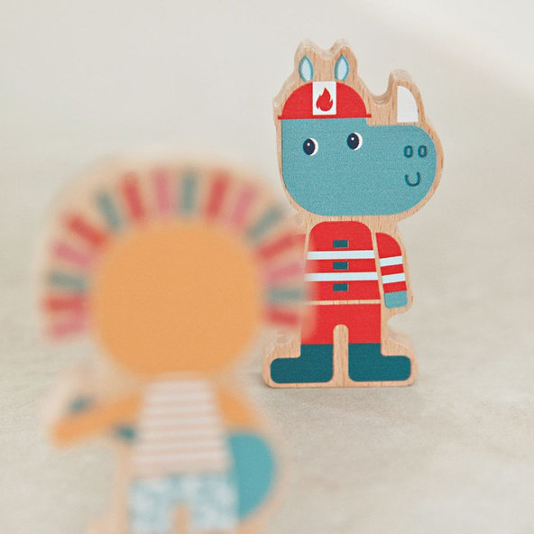 LILLIPUTIENS Súprava drevených postavičiek - povolania