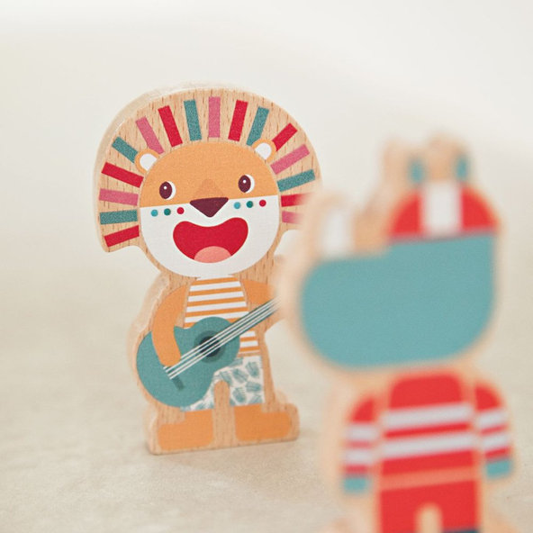 LILLIPUTIENS Súprava drevených postavičiek - povolania