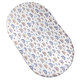 MIMIKO Prestieradlo na oválny matrac Duhy