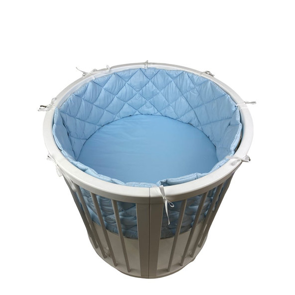 MIMIKO Set posteľnej bielizne Basic Modrý