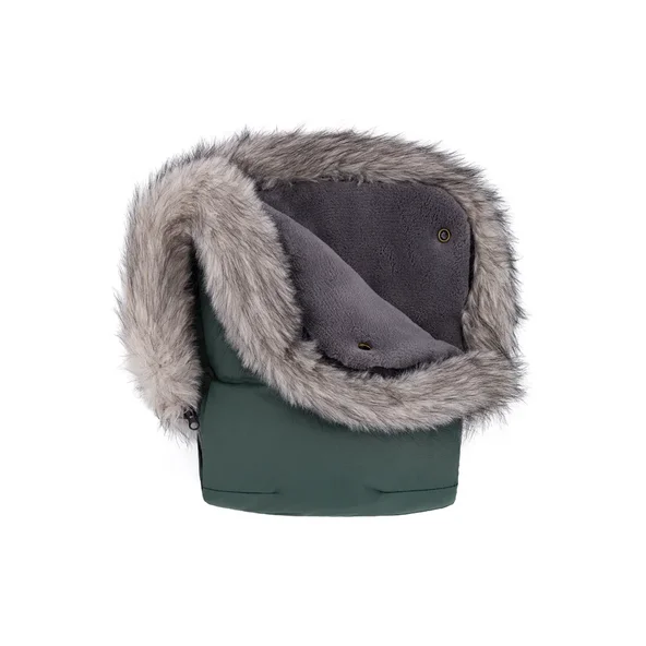 PETITE&MARS Rukavice na kočík Furry Veritable Khaki