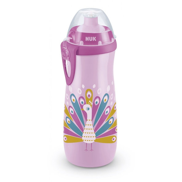 NUK FC Fľaša Sports cup Chameleon 450 ml - dievča