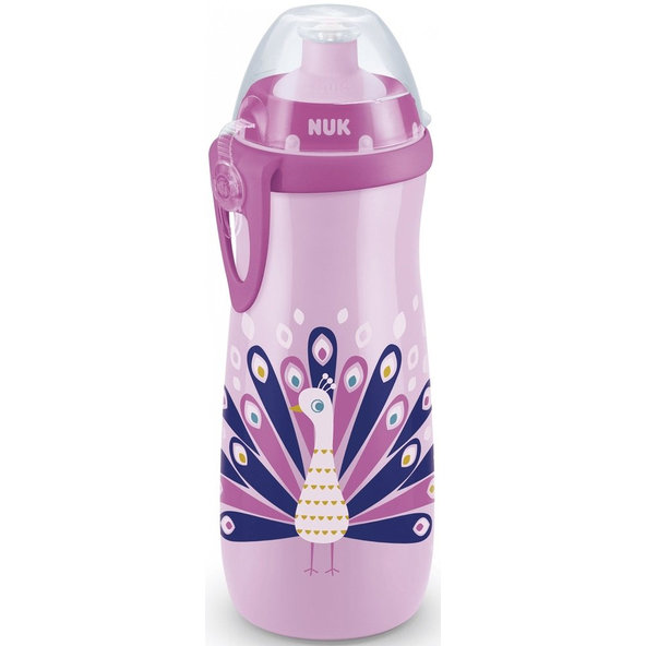 NUK FC Fľaša Sports cup Chameleon 450 ml - dievča