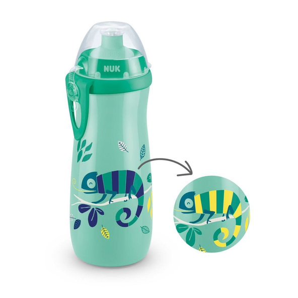 NUK FC Fľaša Sports cup Chameleon 450 ml - chlapec
