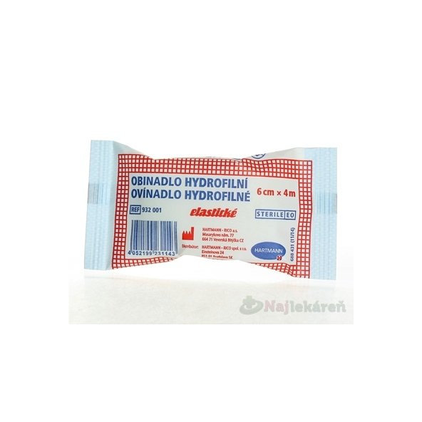 Ovínadlo hydrofilné elastické sterilné (6cmx4m) 1ks
