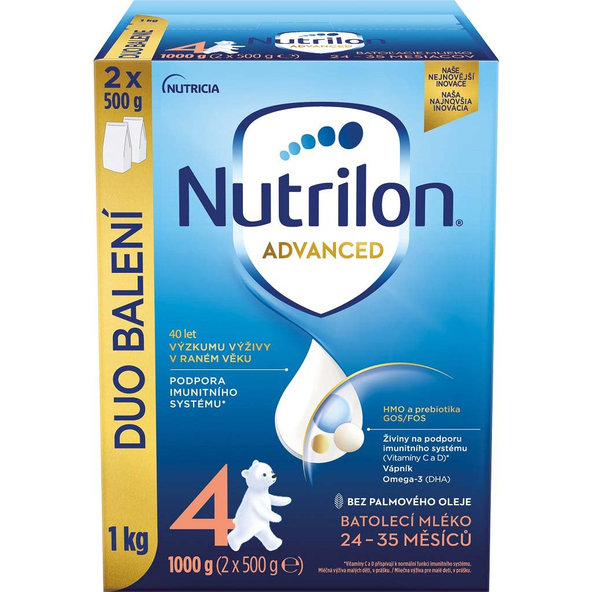NUTRILON 4 batoľacie mlieko (24-35m) 1000g