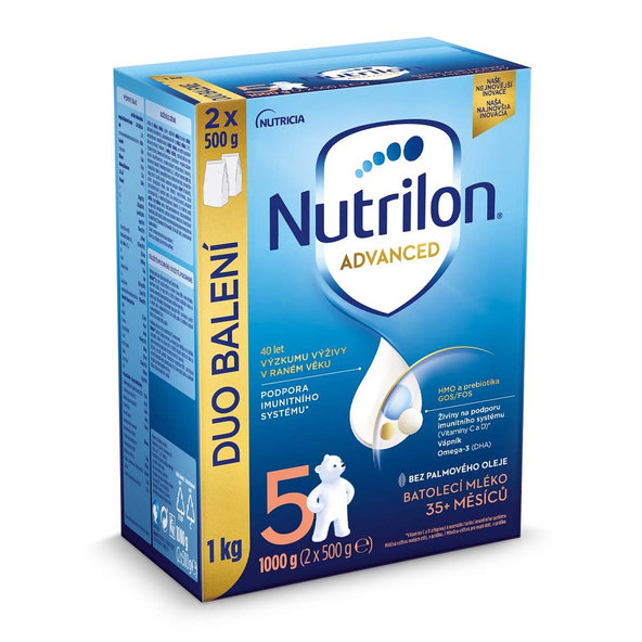 NUTRILON 5 Batoľacie mlieko (od 35m) 1000 g