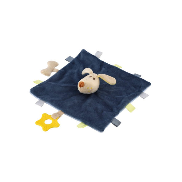 TEDDIES Psík zaspávačik hrkálka