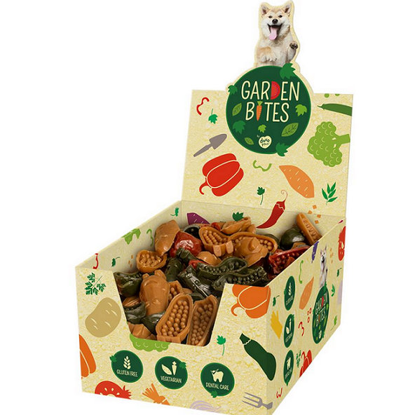 Maškrta DUVO+ vegetariánska zelenina pre psy 6 cm, 180 x 15g