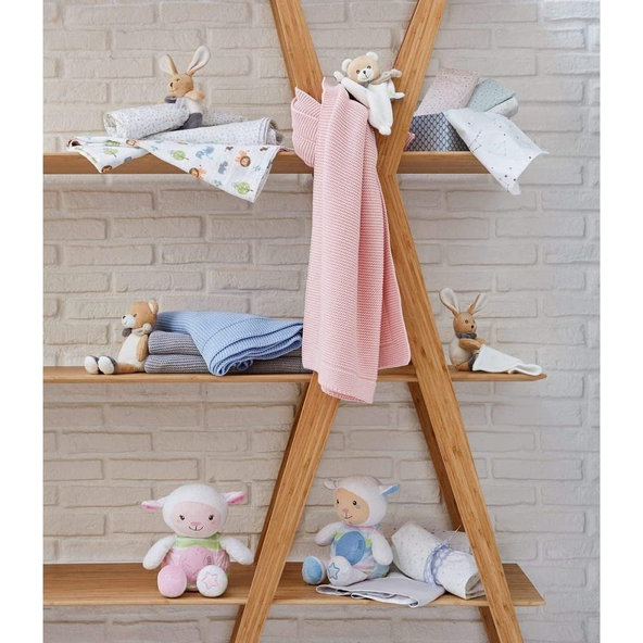 CHICCO Deka pletená Tricot Blanket Miss Pink 90x70 cm