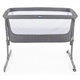 CHICCO Postieľka Next2Me Air - Dark Grey
