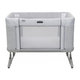 CHICCO Postieľka Next2Me Forever - Ash Grey