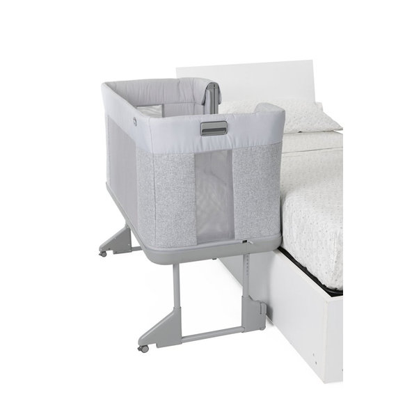 CHICCO Postieľka Next2Me Forever - Ash Grey