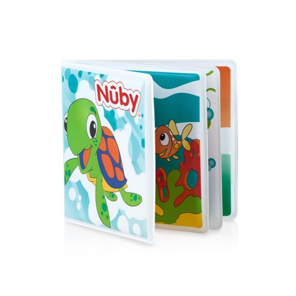 NUBY Prvá pískacia knižka do vody 4 m+