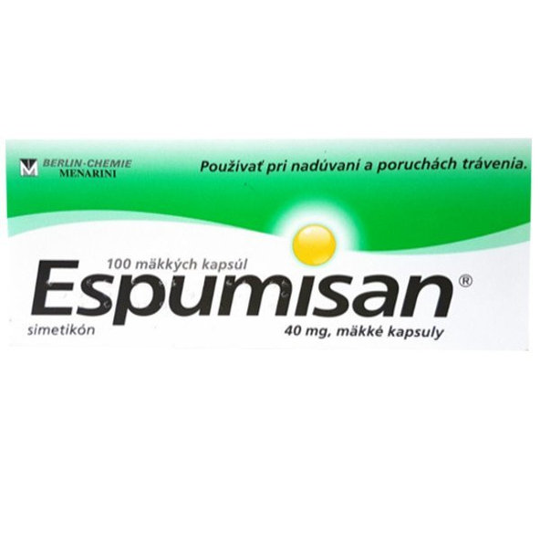 Espumisan 40 mg nadúvanie a plynatosť 100 cps